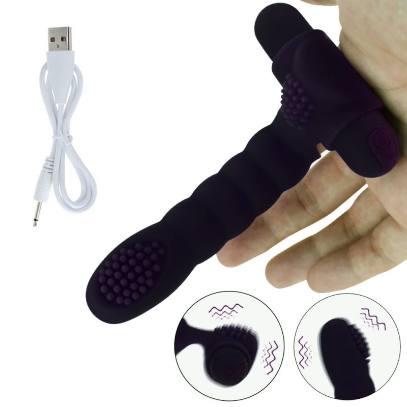 Giant Finger Vibrator - USB Rechargeable